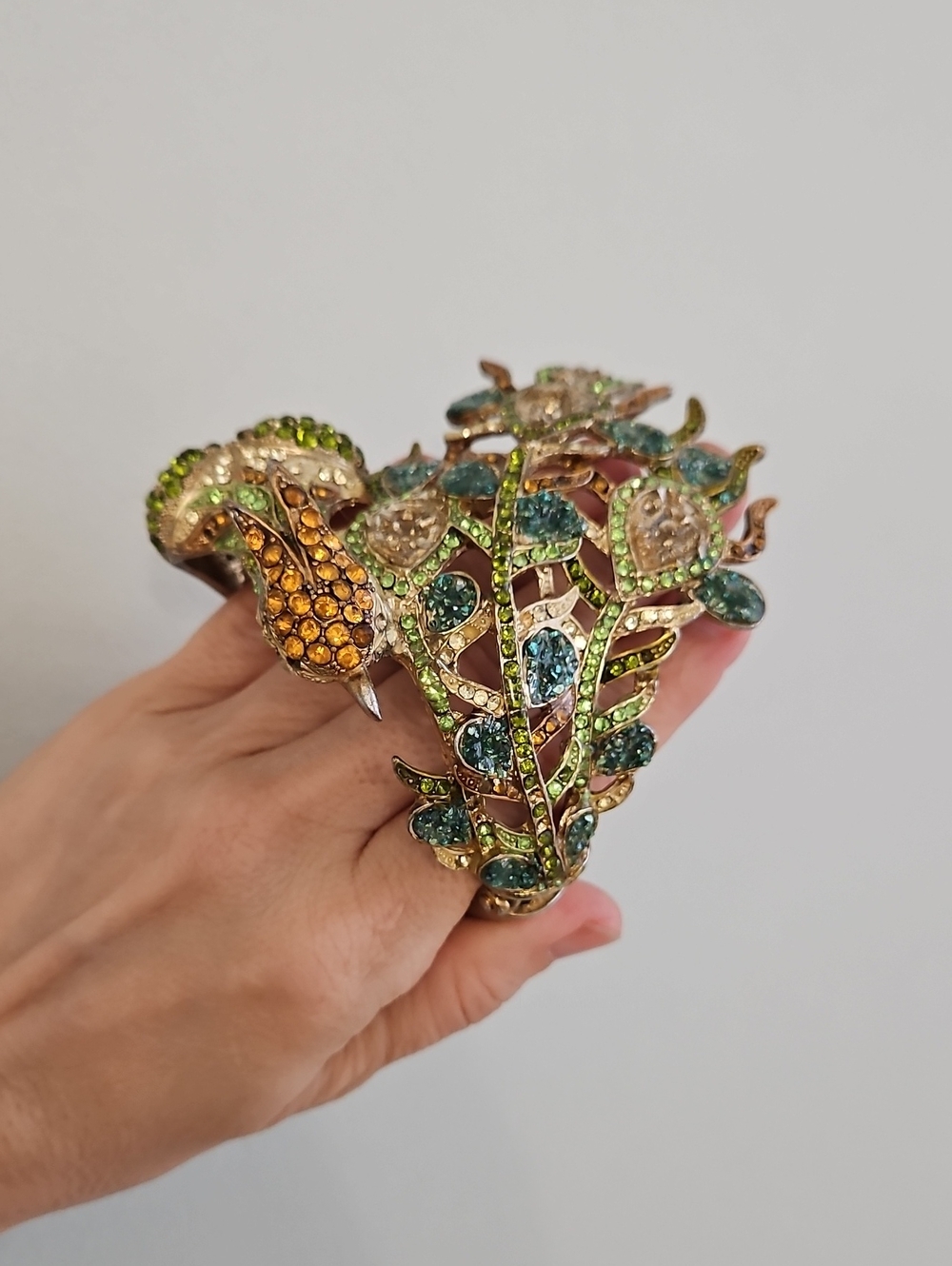 Vintage Peacock Bracelet